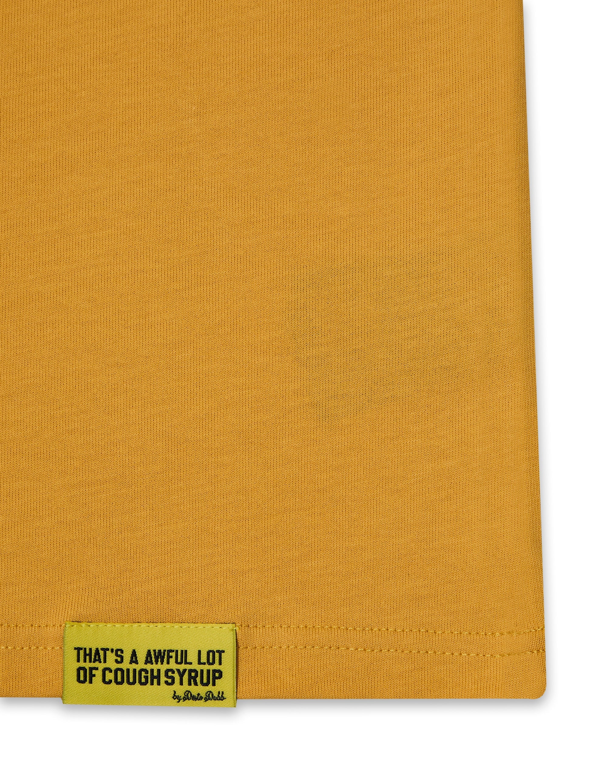 TRAPSTAR X COUGH SYRUP ARCH TEE - YELLOW*