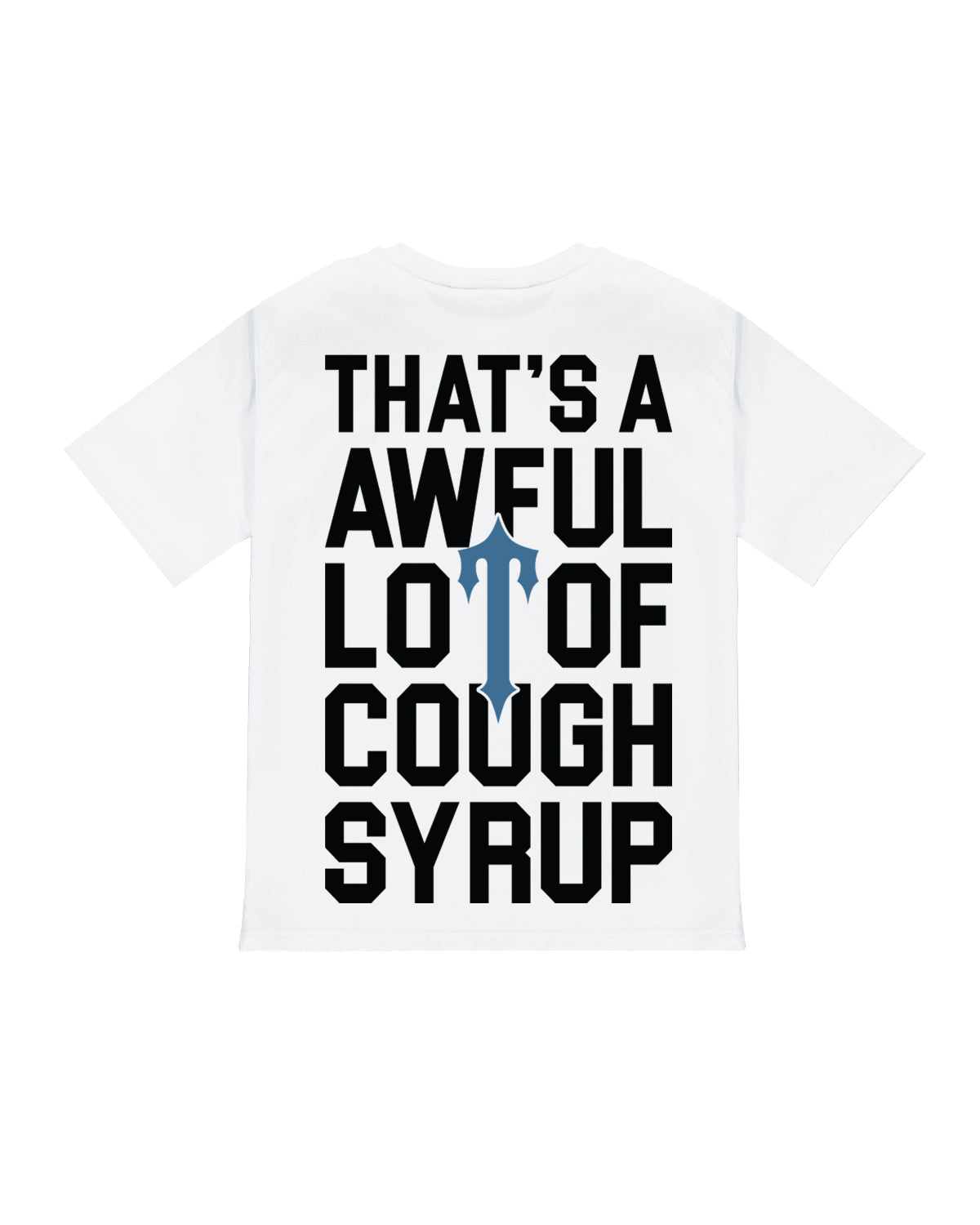 TRAPSTAR × COUGH SYRUP OPENING CEREMONY TEE - WHITE