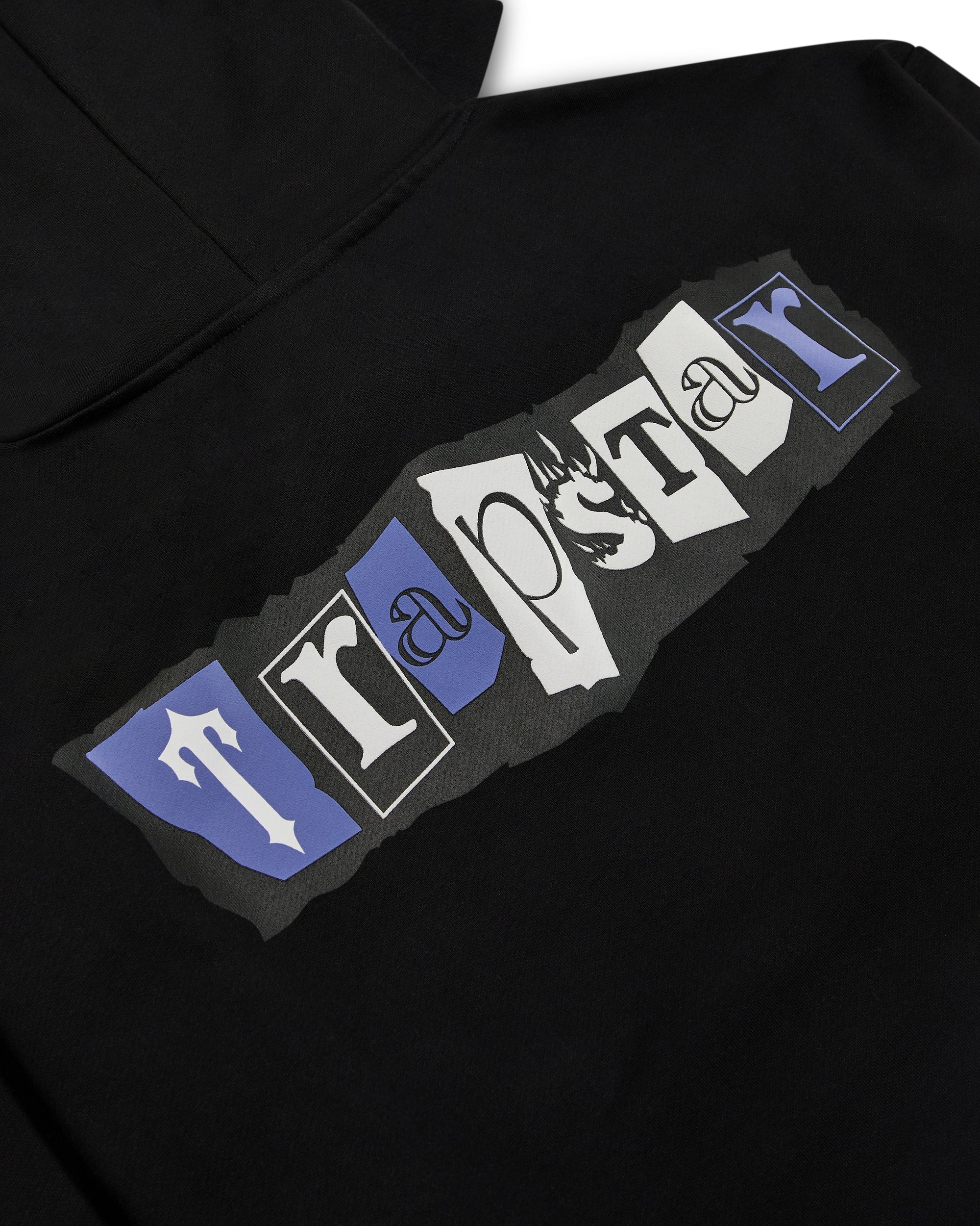 TRAPSTAR X COUGH SYRUP BENJAMIN FRANKLIN HOODIE - BLACK