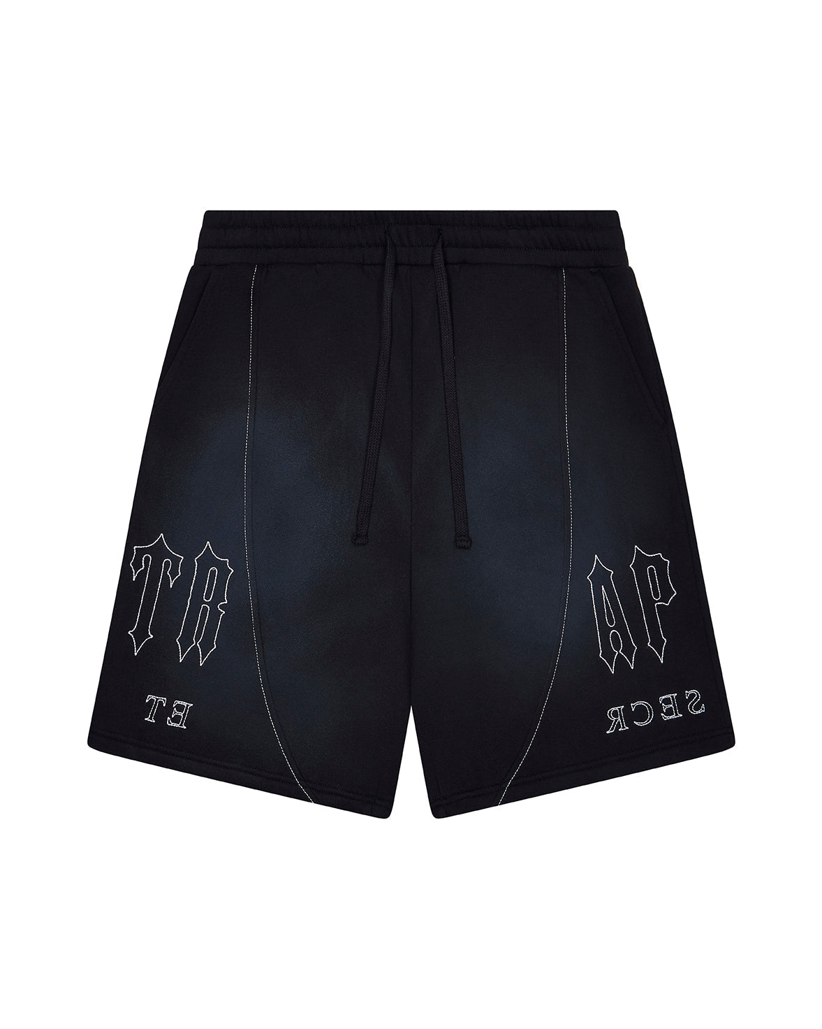 DECONSTRUCTED DECODED SHORTS - BLACK