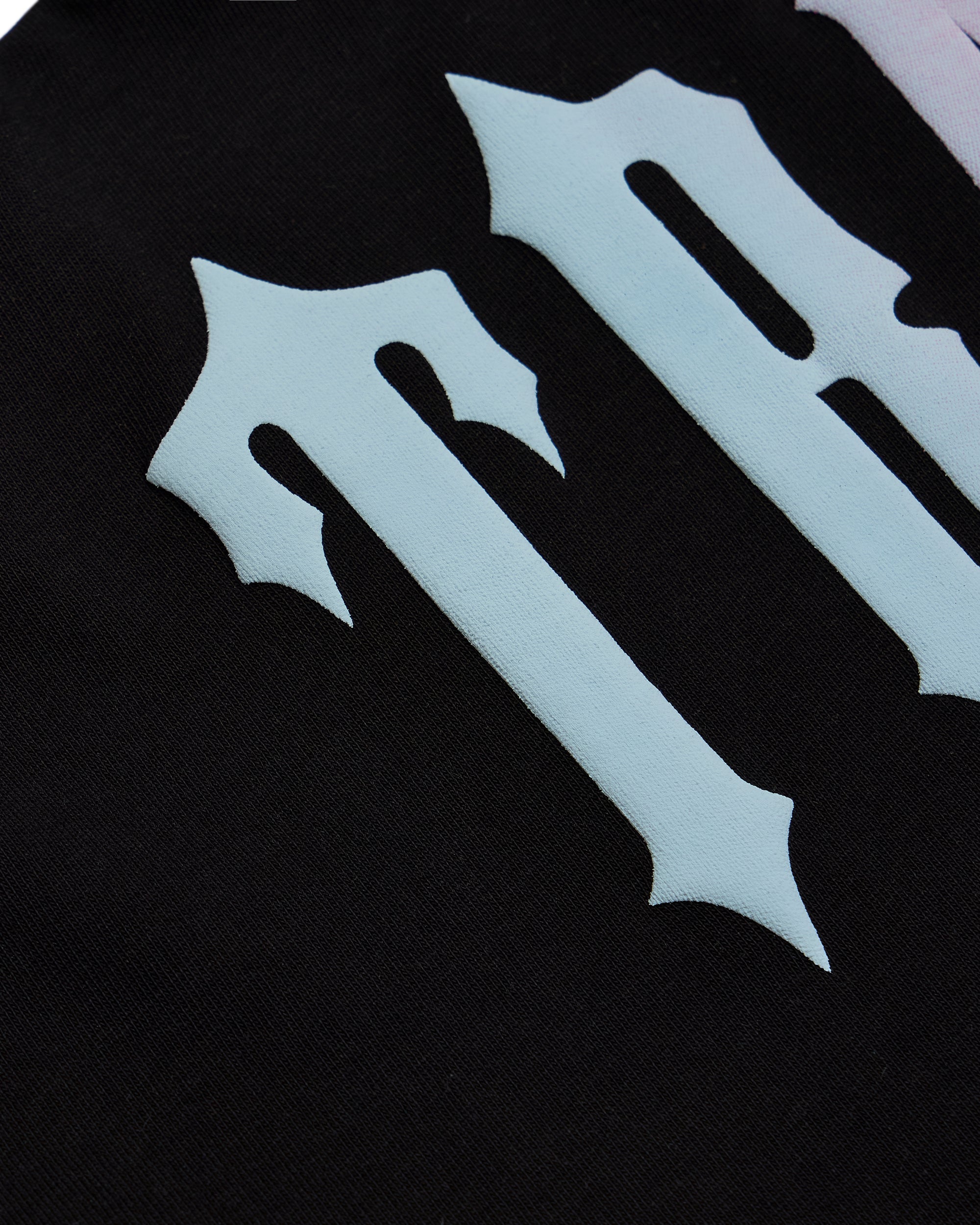 DECONSTRUCTED DECODED TEE - BLACK/BLUE/PURPLE