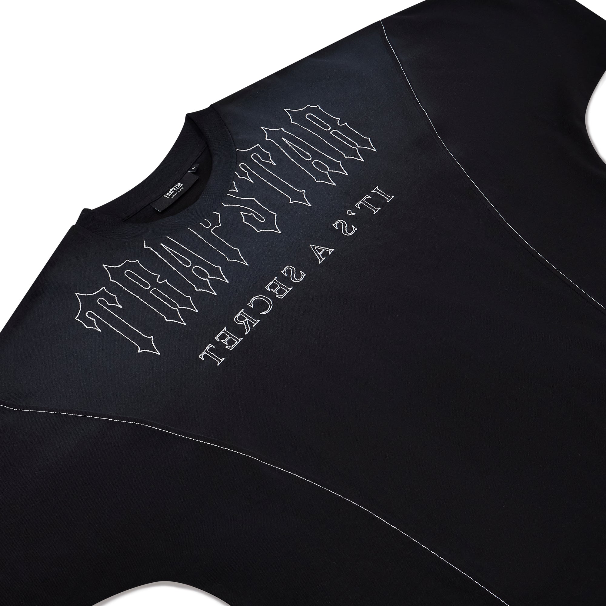 DECONSTRUCTED DECODED TEE - BLACK