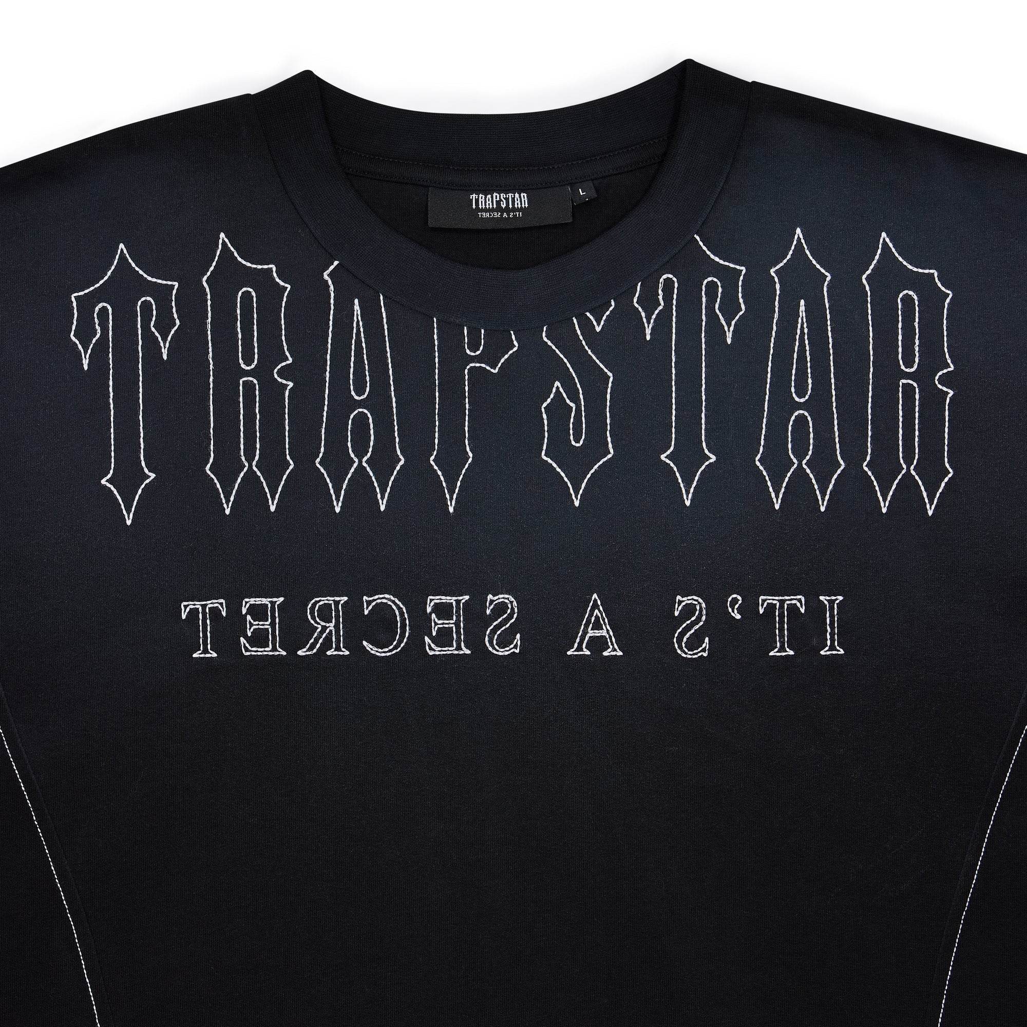 DECONSTRUCTED DECODED TEE - BLACK