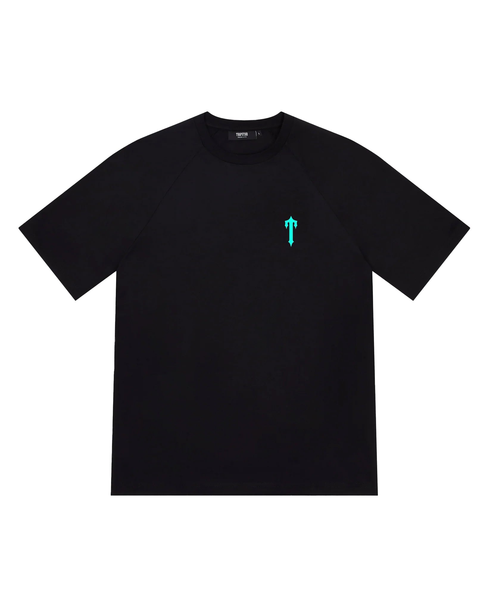 FOUNDATION PRINT TEE - BLACK/TEAL