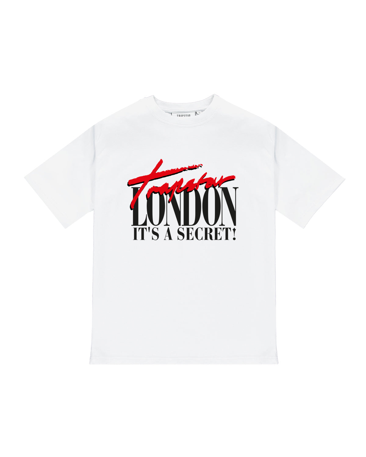 TRAPSTAR LONDON TEE - WHITE/RED
