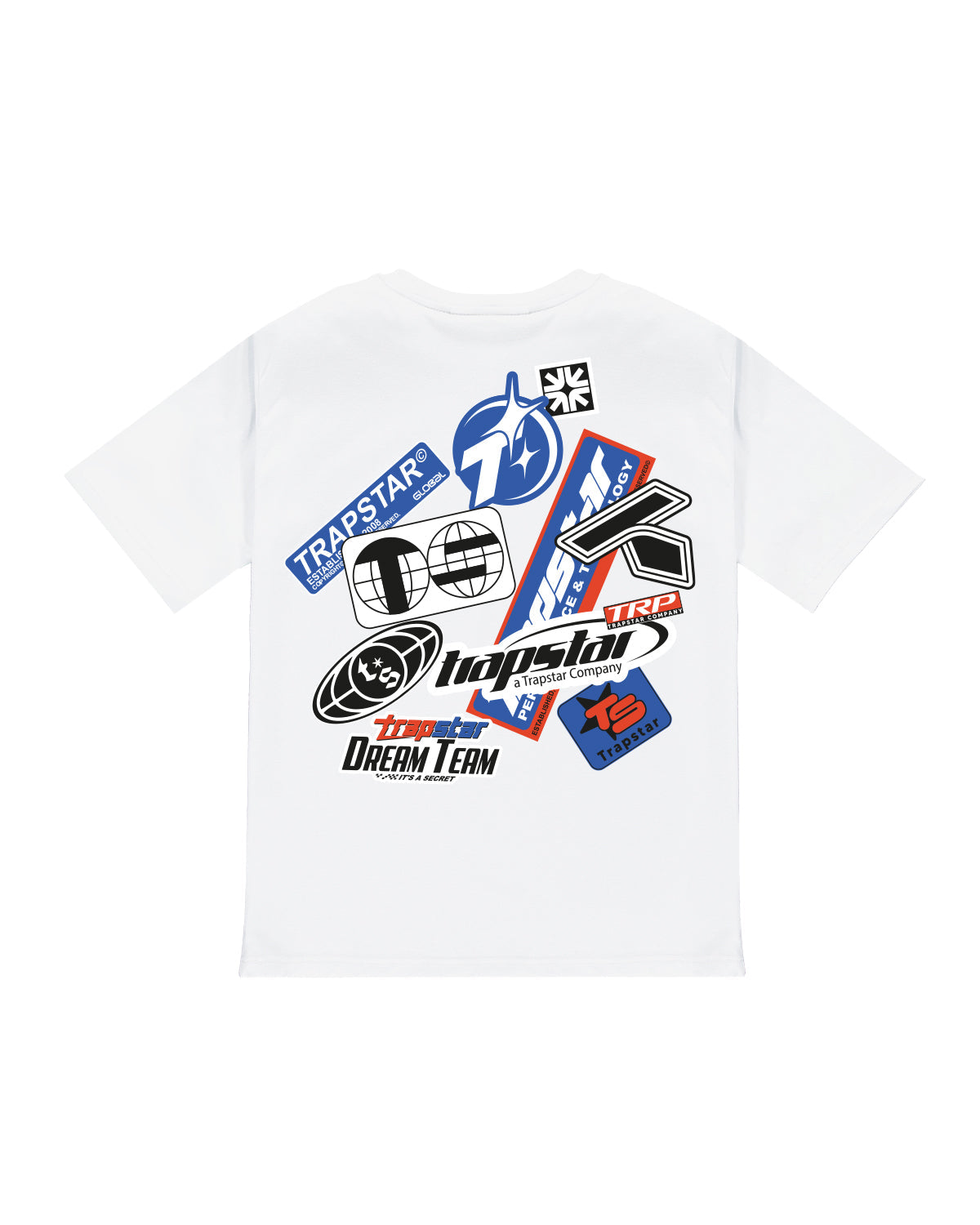 TS RACING TEE - WHITE*