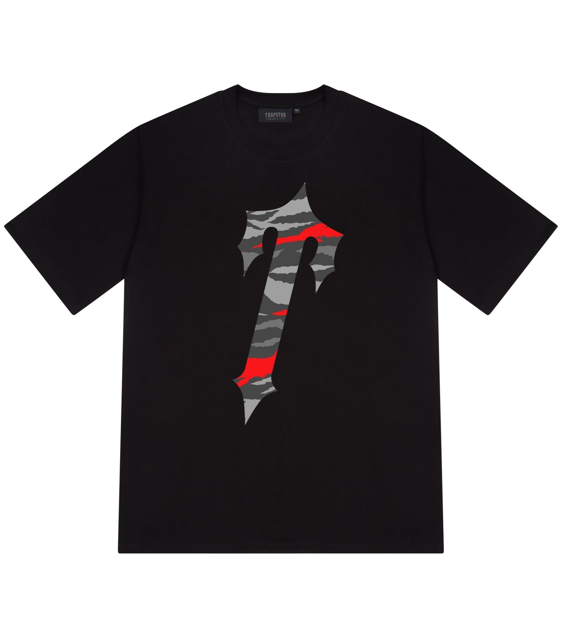 DECODED ALL TERRAIN TEE - BLACK/RED CAMO