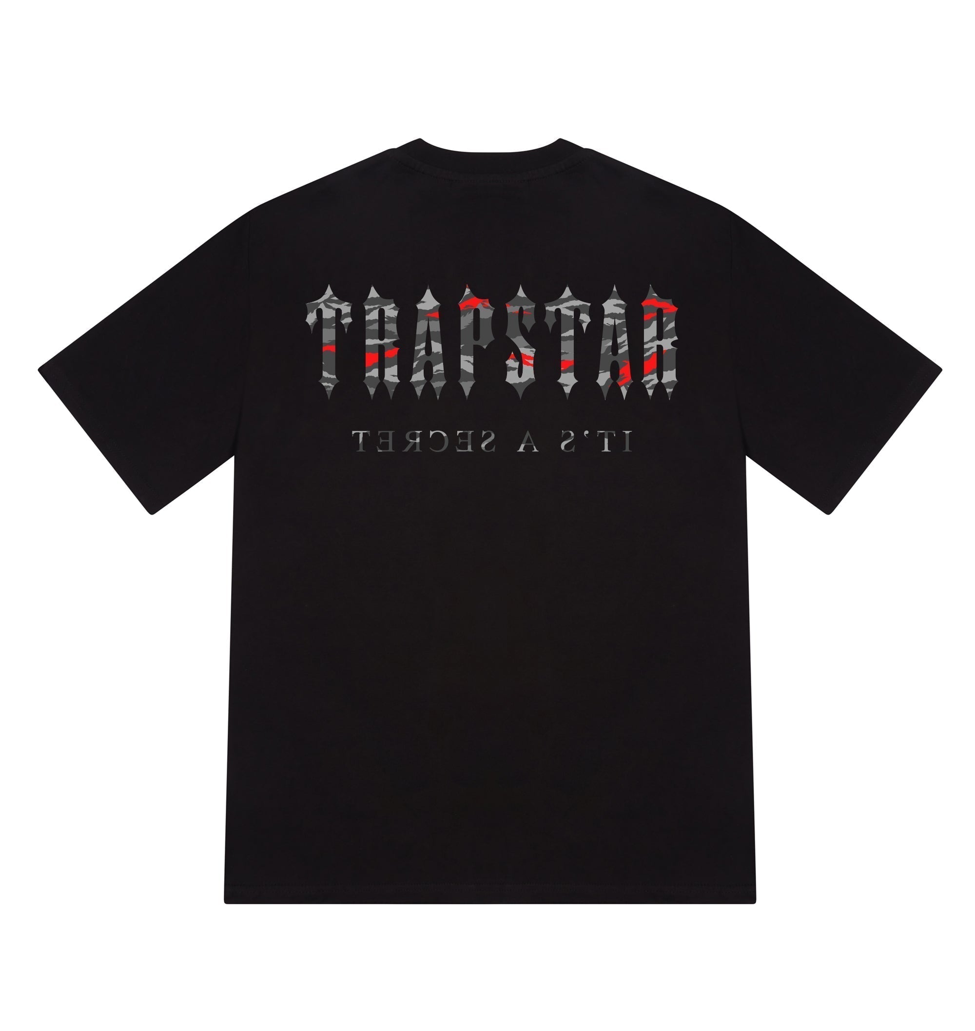 DECODED ALL TERRAIN TEE - BLACK/RED CAMO