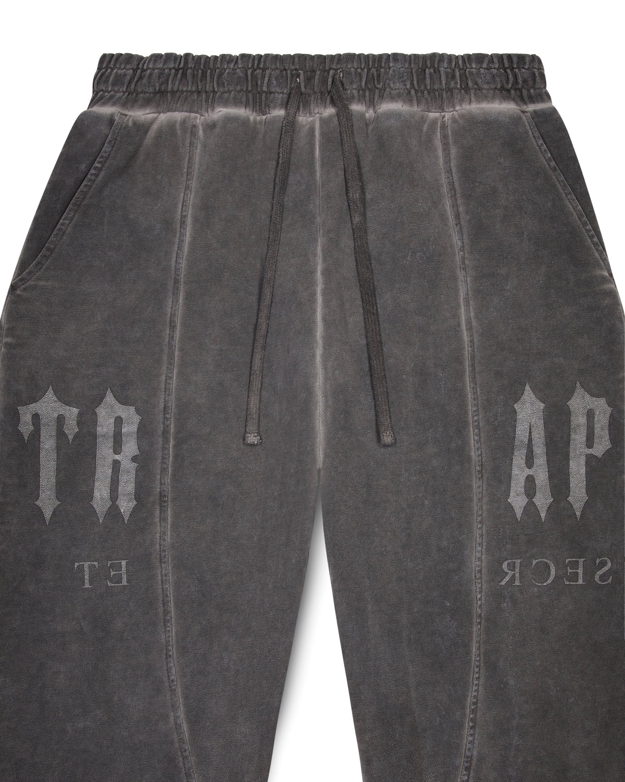 DECONSTRUCTED DECODED OIL WASH TRACKSUIT - GREY*