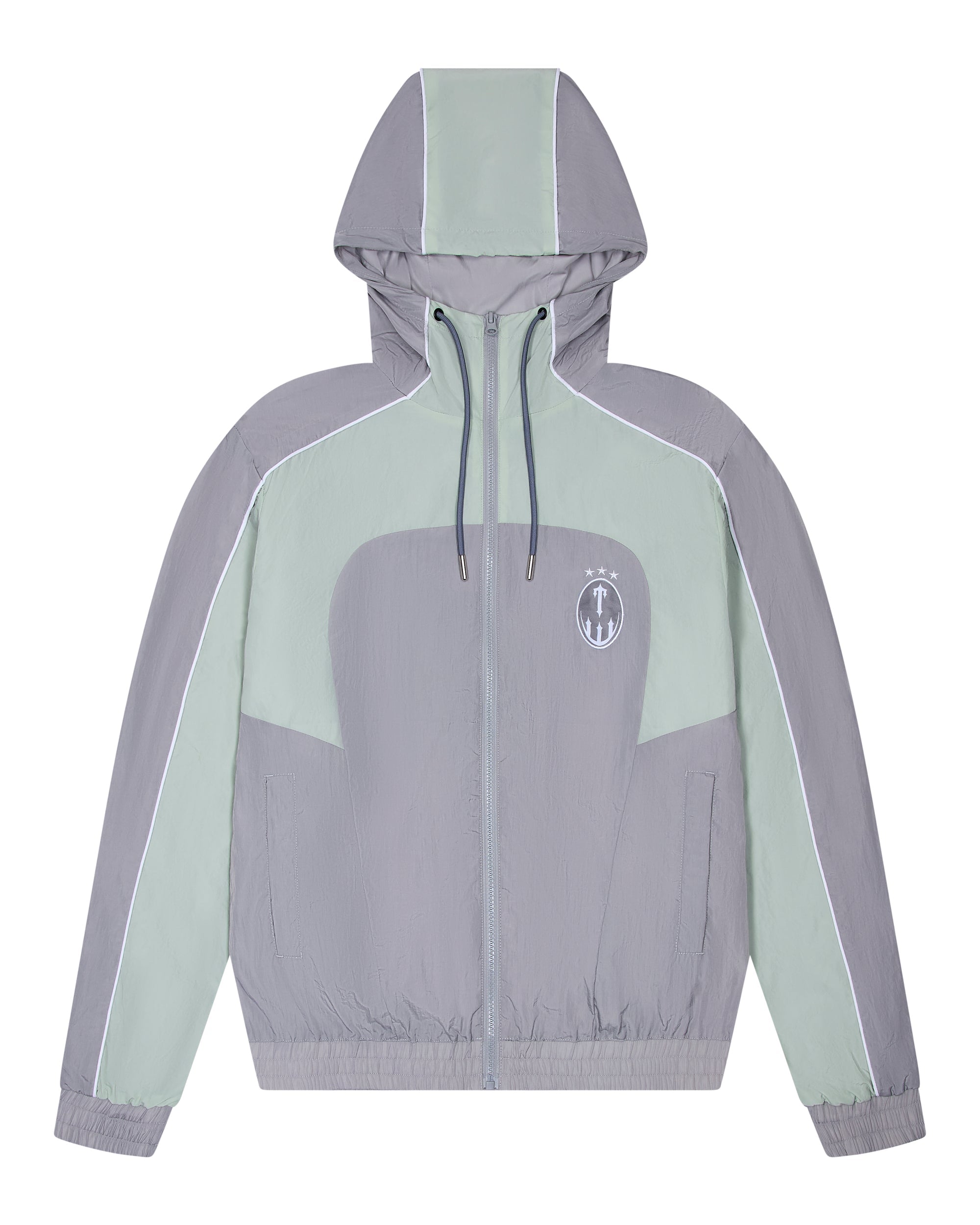 IRONGATE PANELLED SHELL TRACKSUIT - GREY