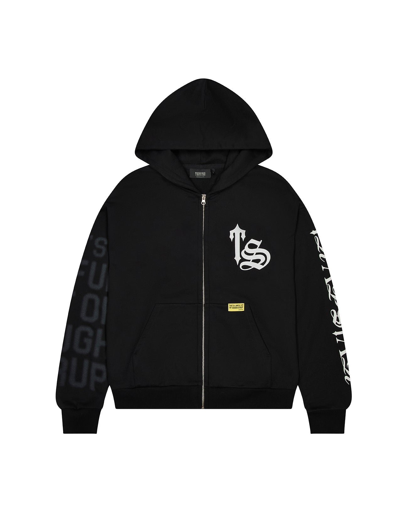 TRAPSTAR X COUGH SYRUP PUFF HOODIE - BLACK*