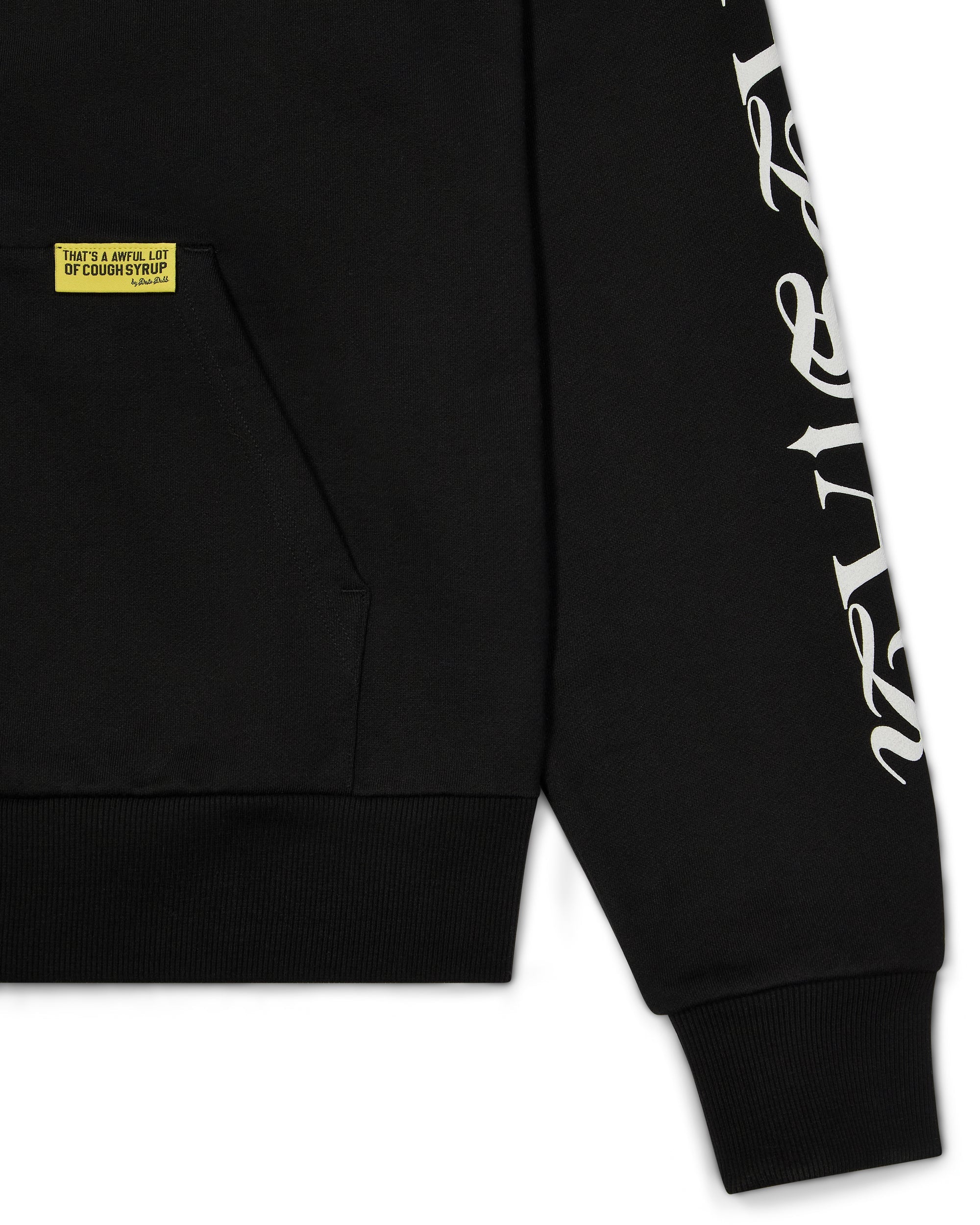 TRAPSTAR X COUGH SYRUP PUFF HOODIE - BLACK*