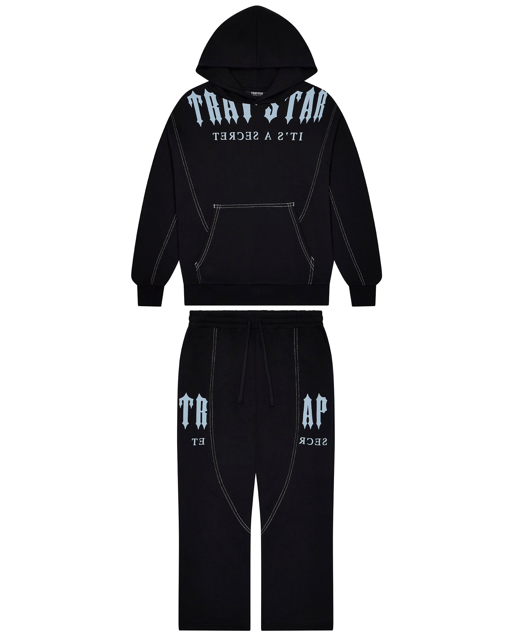 DECONSTRUCTED DECODED TRACKSUIT - BLACK/BLUE