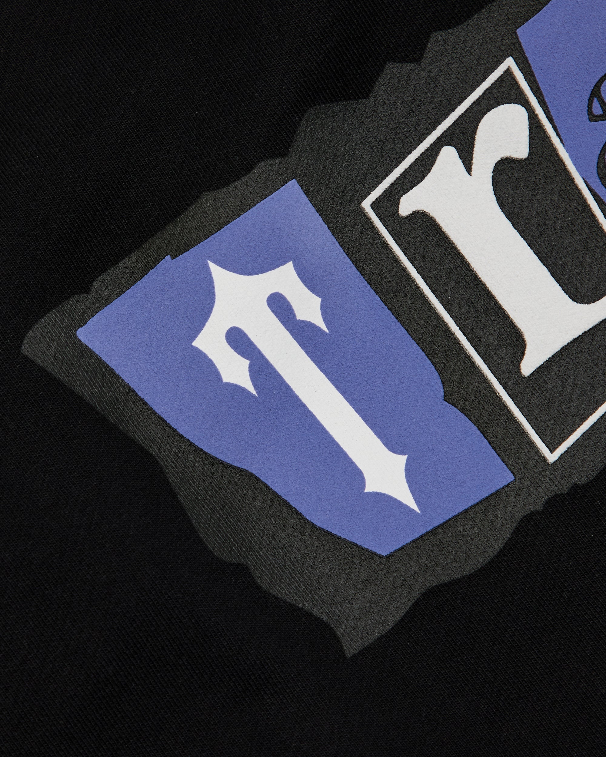 TRAPSTAR X COUGH SYRUP BENJAMIN FRANKLIN HOODIE - BLACK