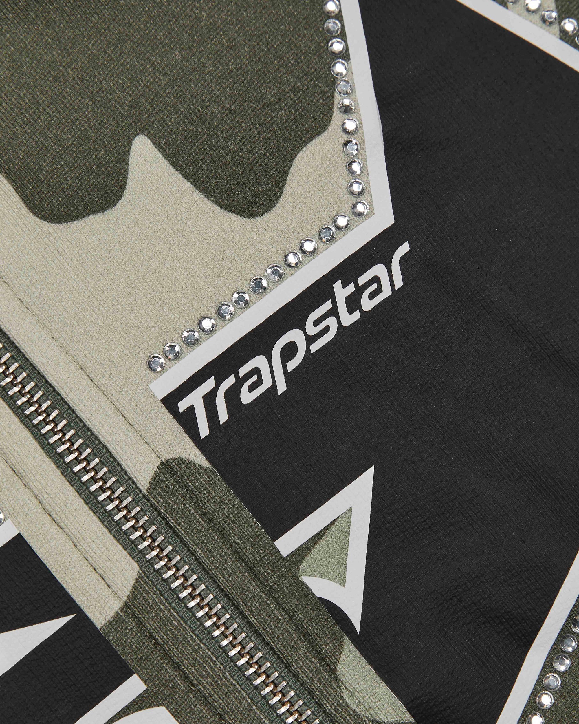 TS STAR CAMO HOODIE - GREEN*