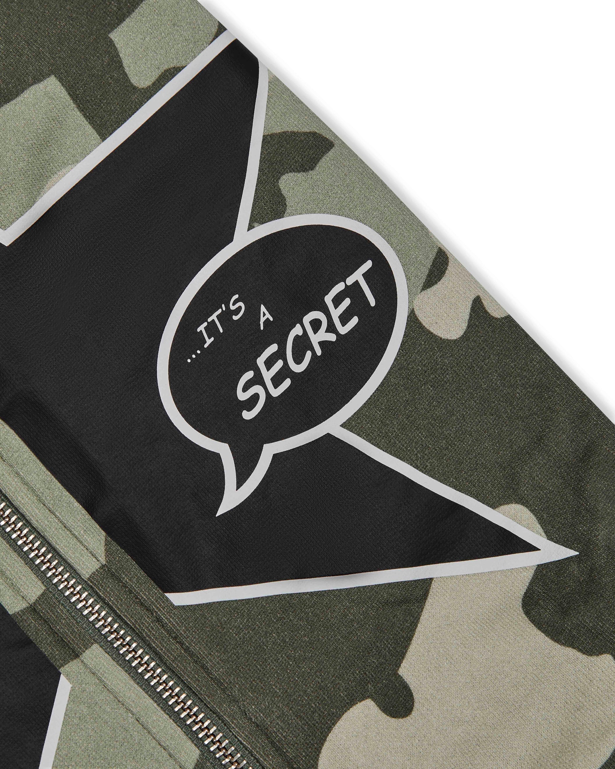 TS STAR CAMO HOODIE - GREEN*