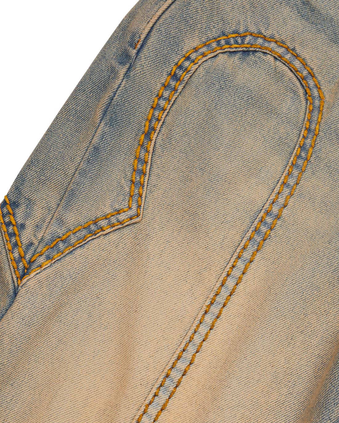 IRONGATE PANEL DENIM JEANS - SANDY BLUE*