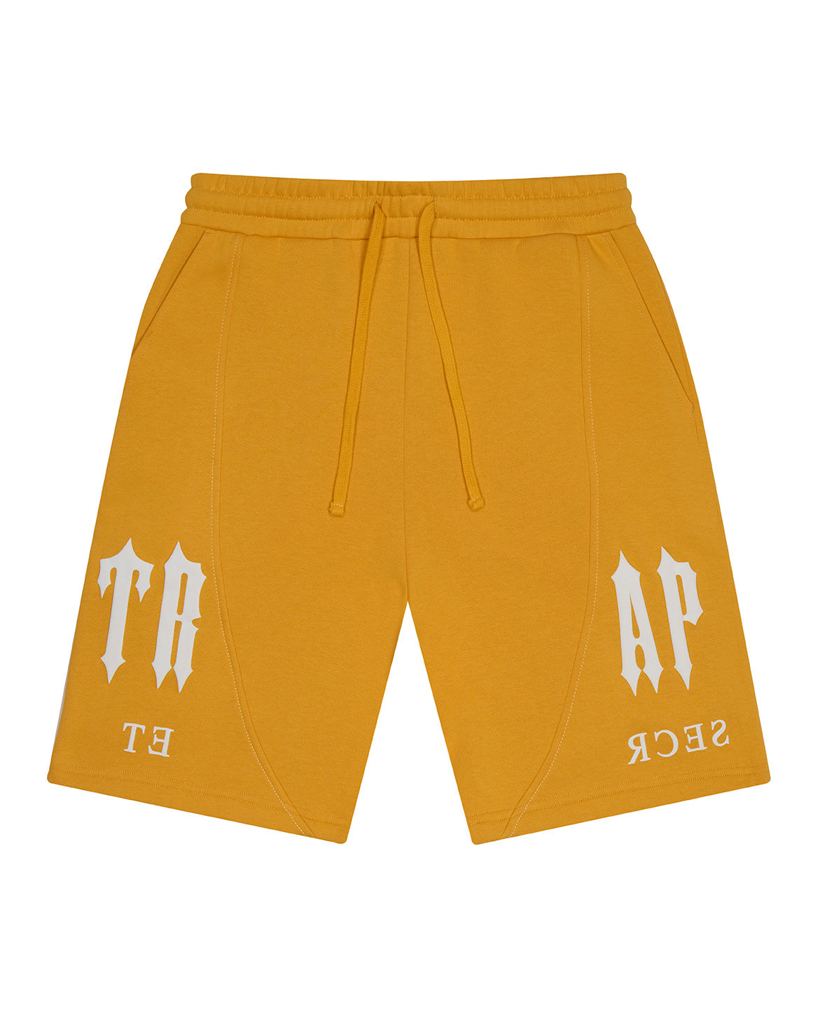 DECONSTRUCTED DECODED SHORTS - YELLOWIWHITE