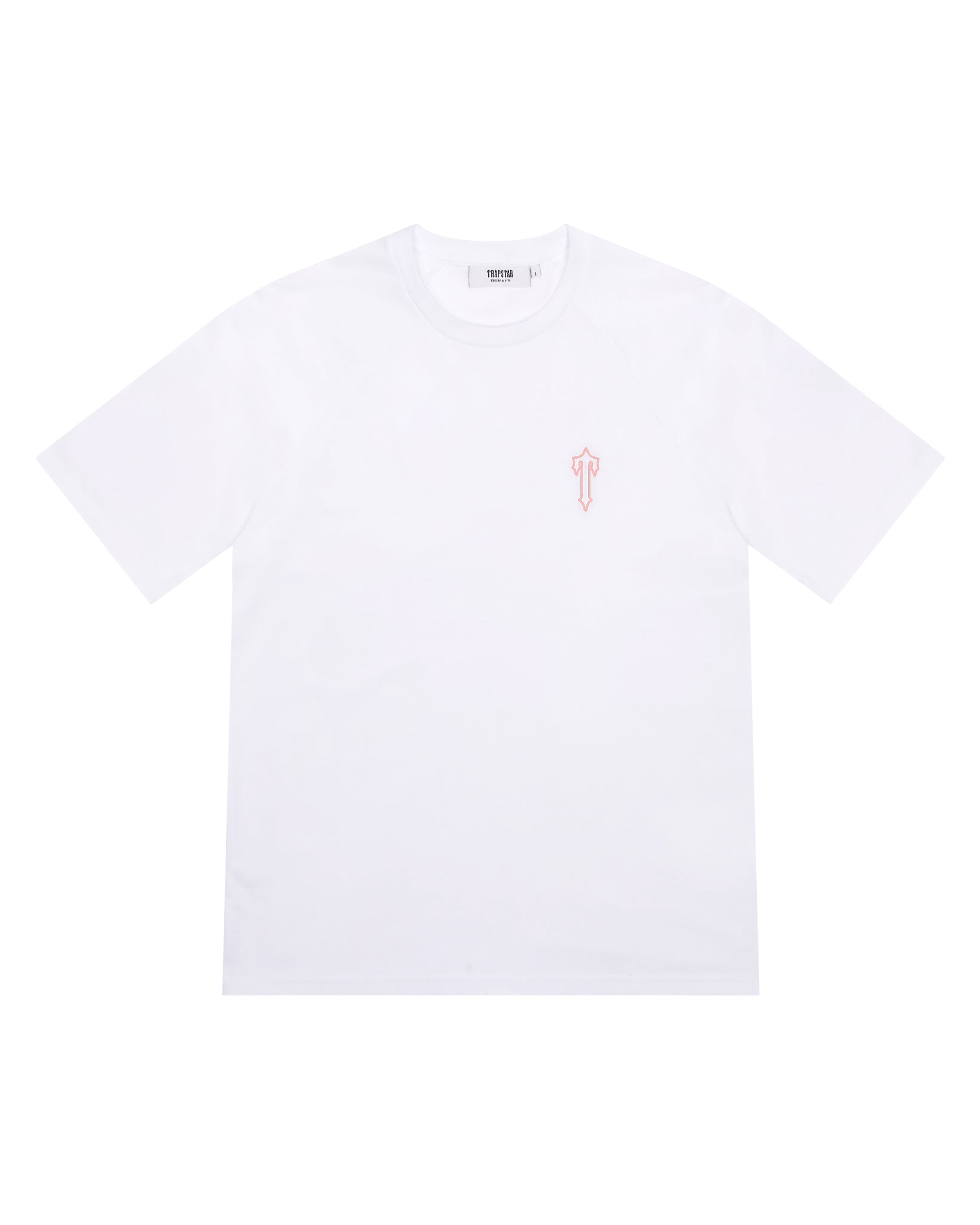 FOUNDATION TEE - WHITE/PINK