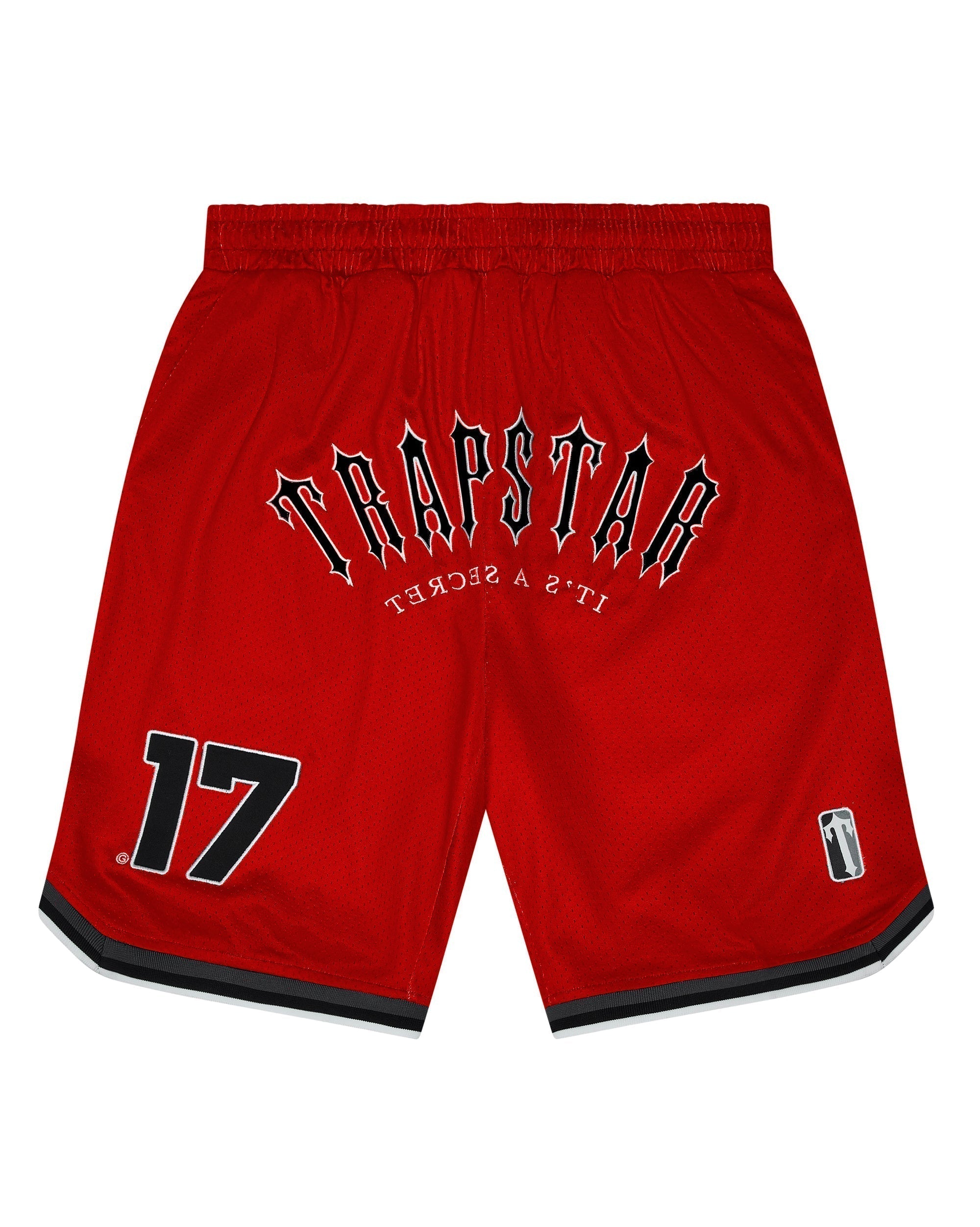 IRONGATE BASKETBALL SHORTS - RED
